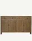Bobbie Reclaimed Four Door Wood Sideboard
