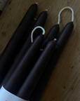 Chestnut Beeswax Tapered Candles
