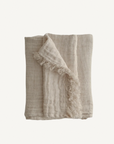 Crush Linen Throw in Ayrton