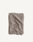 Crush Double Linen Throw - Annie & Flora