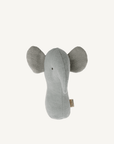 Dusty Blue Elephant Rattle - Annie & Flora