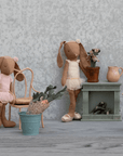 Miniature Dusty Green Fireplace - Annie & Flora