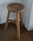 Nelly Vintage Round Stool - Annie & Flora
