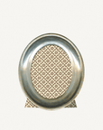 Oval Silver Leaf Frame - Annie & Flora