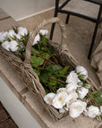 Rattan Garden Trug Basket - Annie & Flora