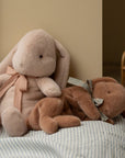 Small Brown Sleeping Bunny - Annie & Flora