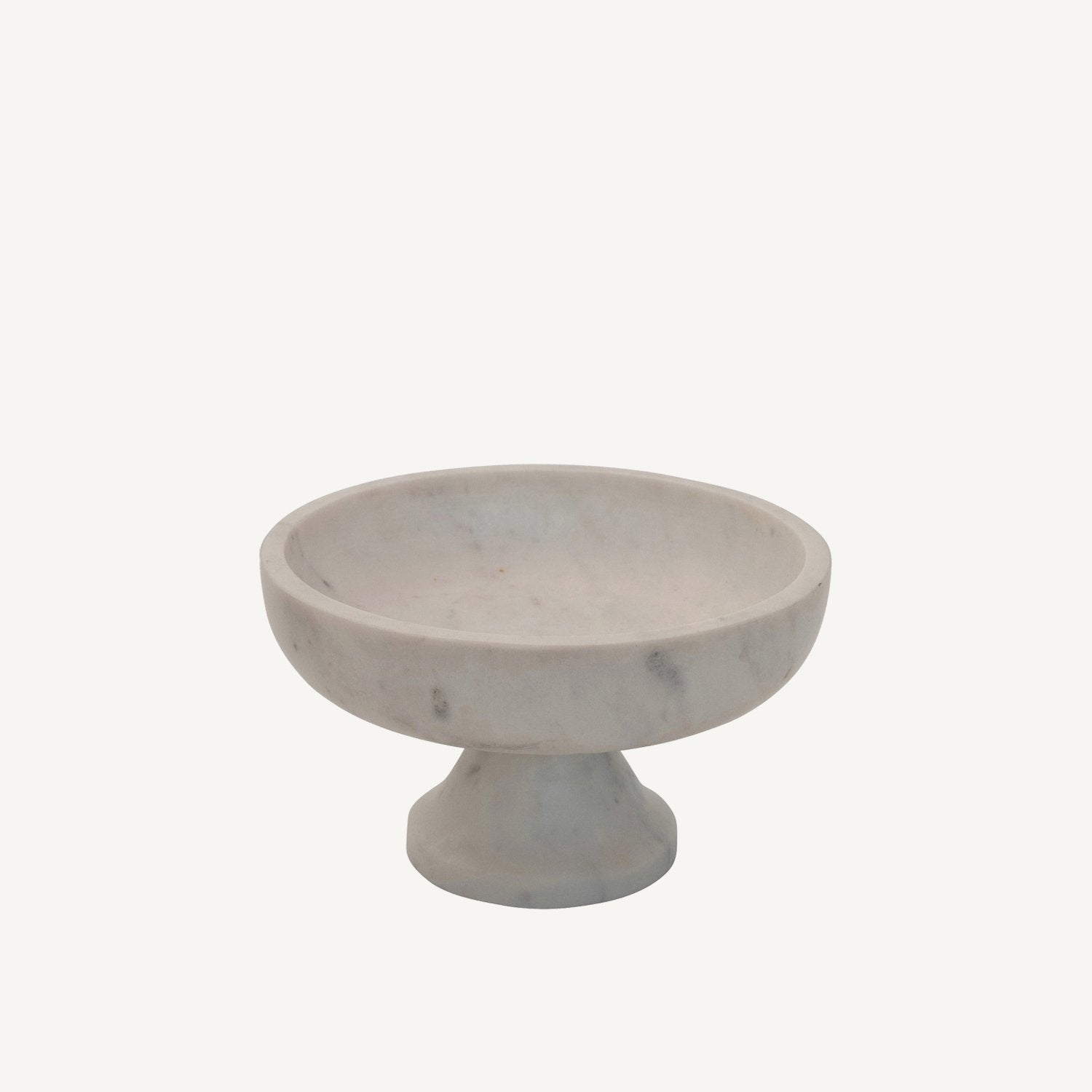 Marble Footed Bowl - Annie &amp; Flora