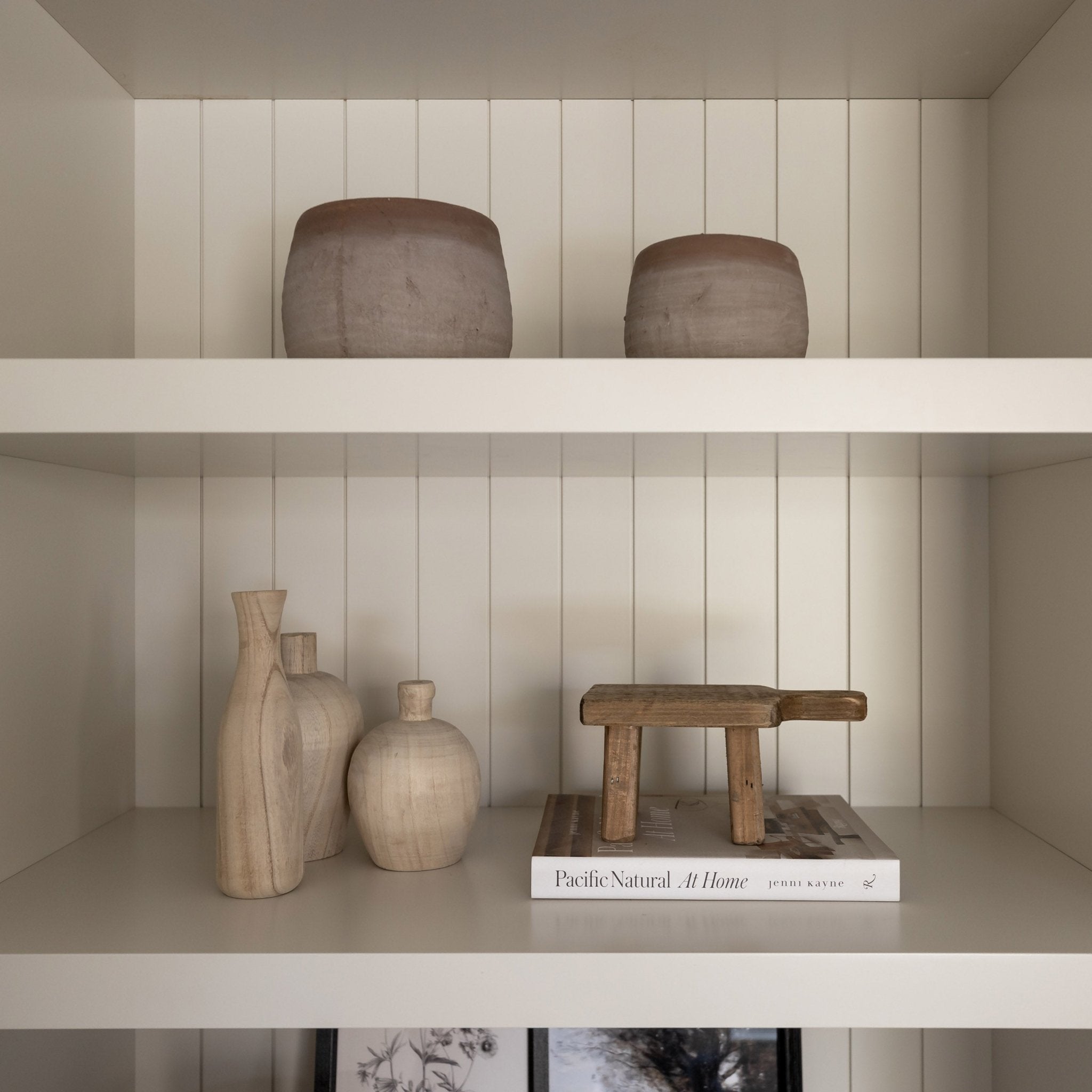 Set of Wood Vases - Annie &amp; Flora