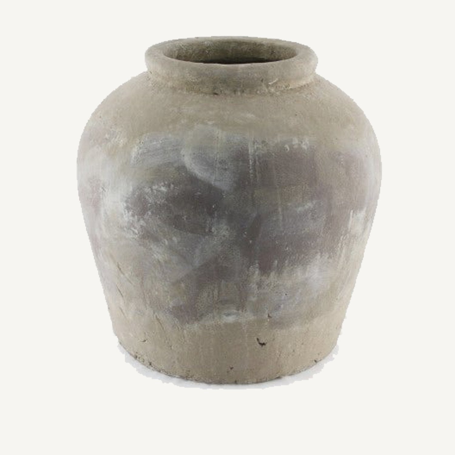 Stoneware Vase in Charcoal - Annie & Flora