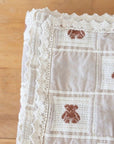 Teddy Patchwork Blanket - Annie & Flora