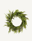 24" Pre - lit Norfolk Pine Wreath - Annie & Flora