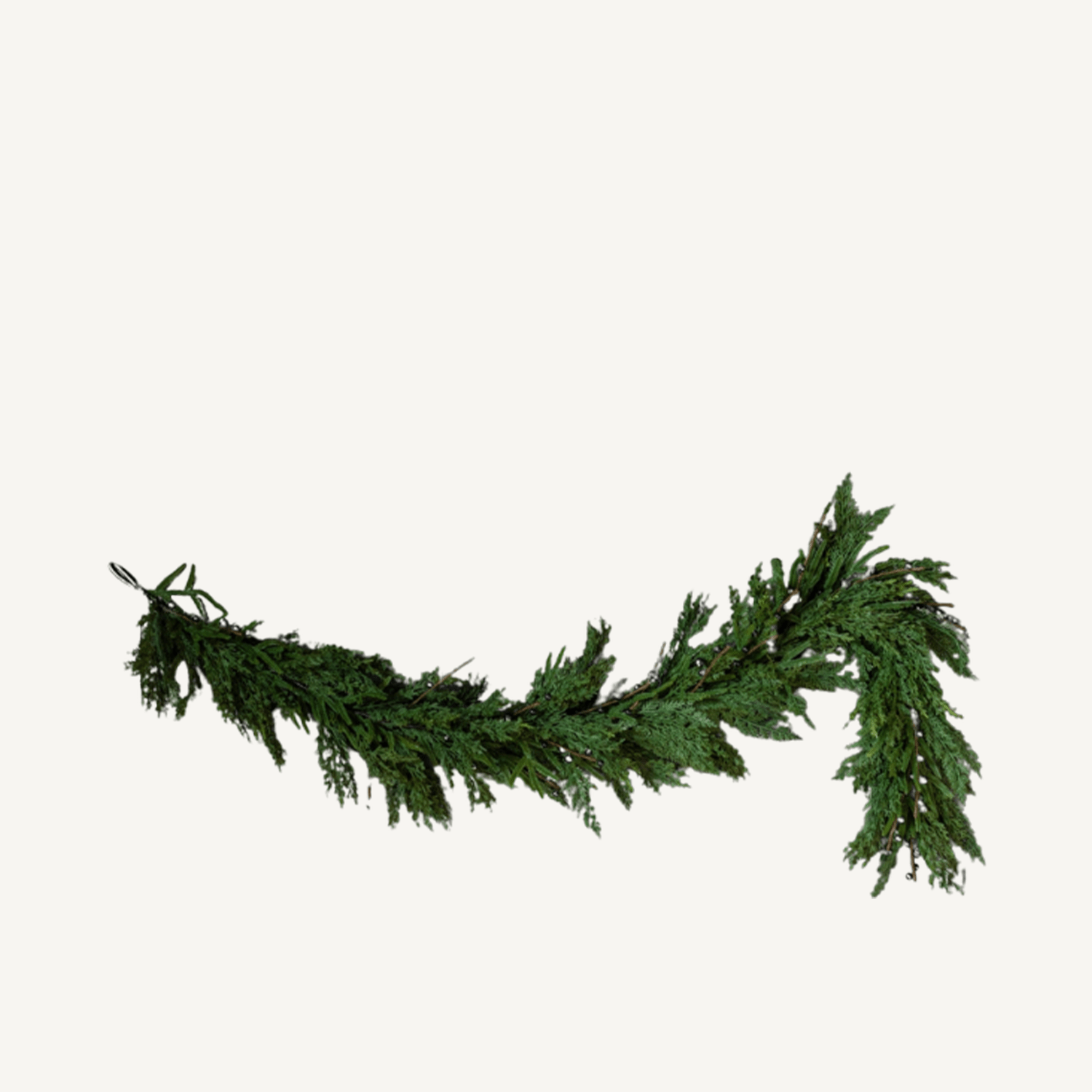 72" Navy Plum Berry Norfolk Cypress Garland - Annie & Flora