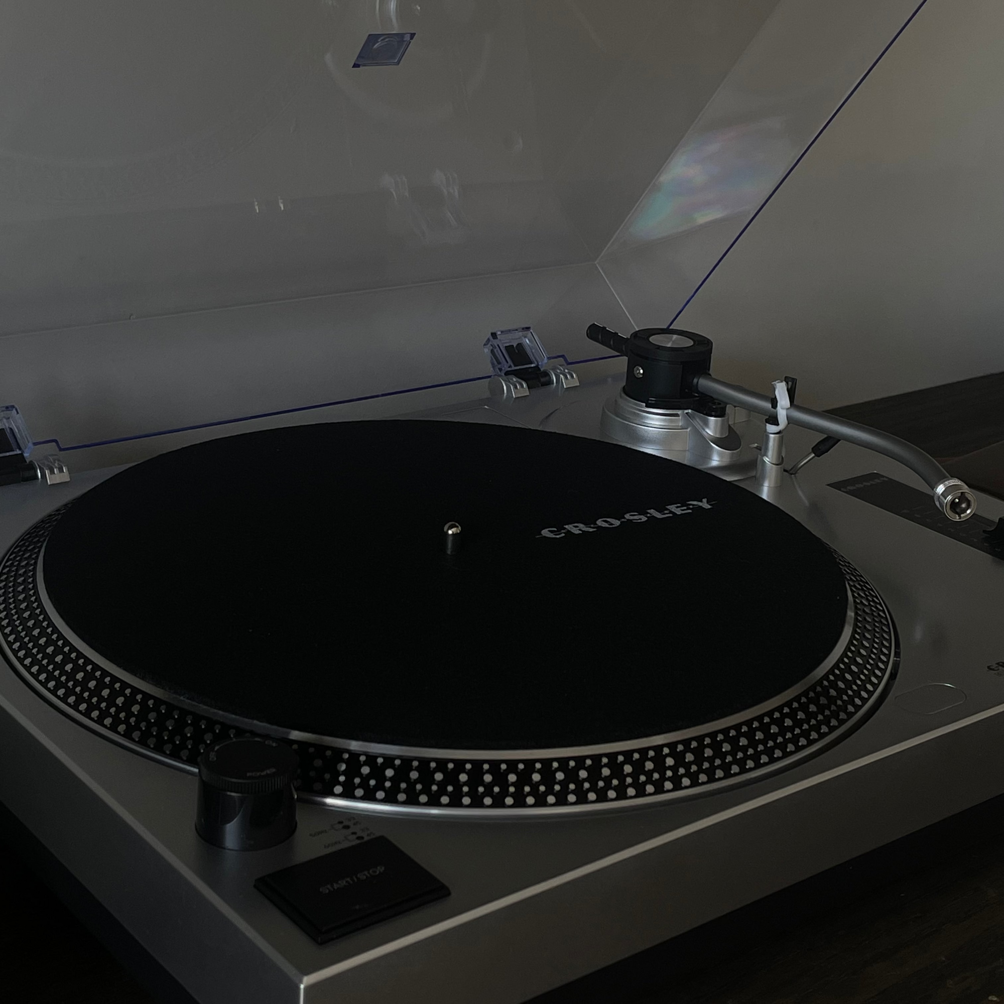 Silver Turntable