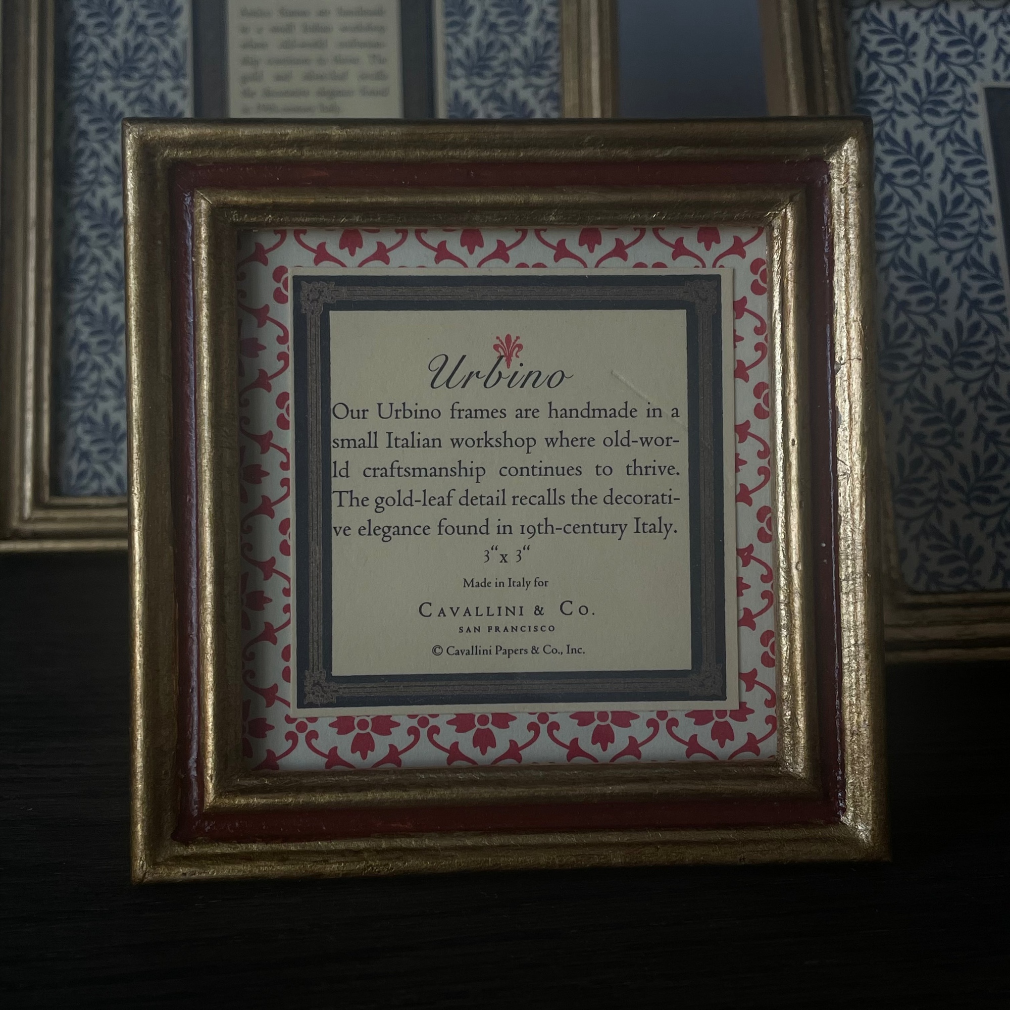 Urbino Red Frame