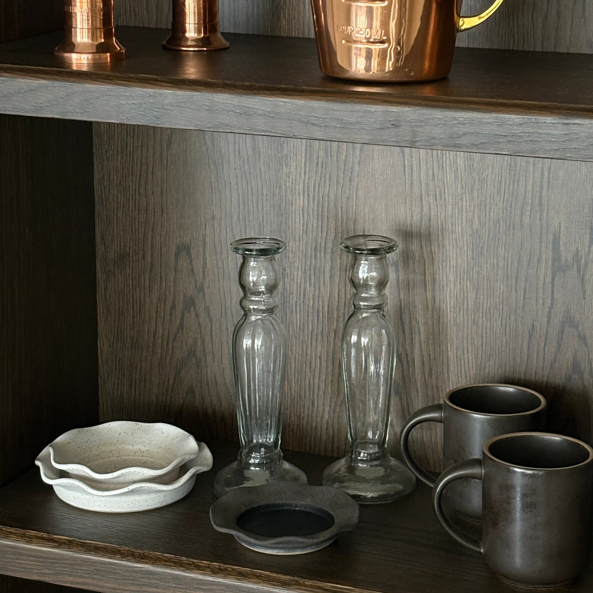 Vero Glass Candlestick