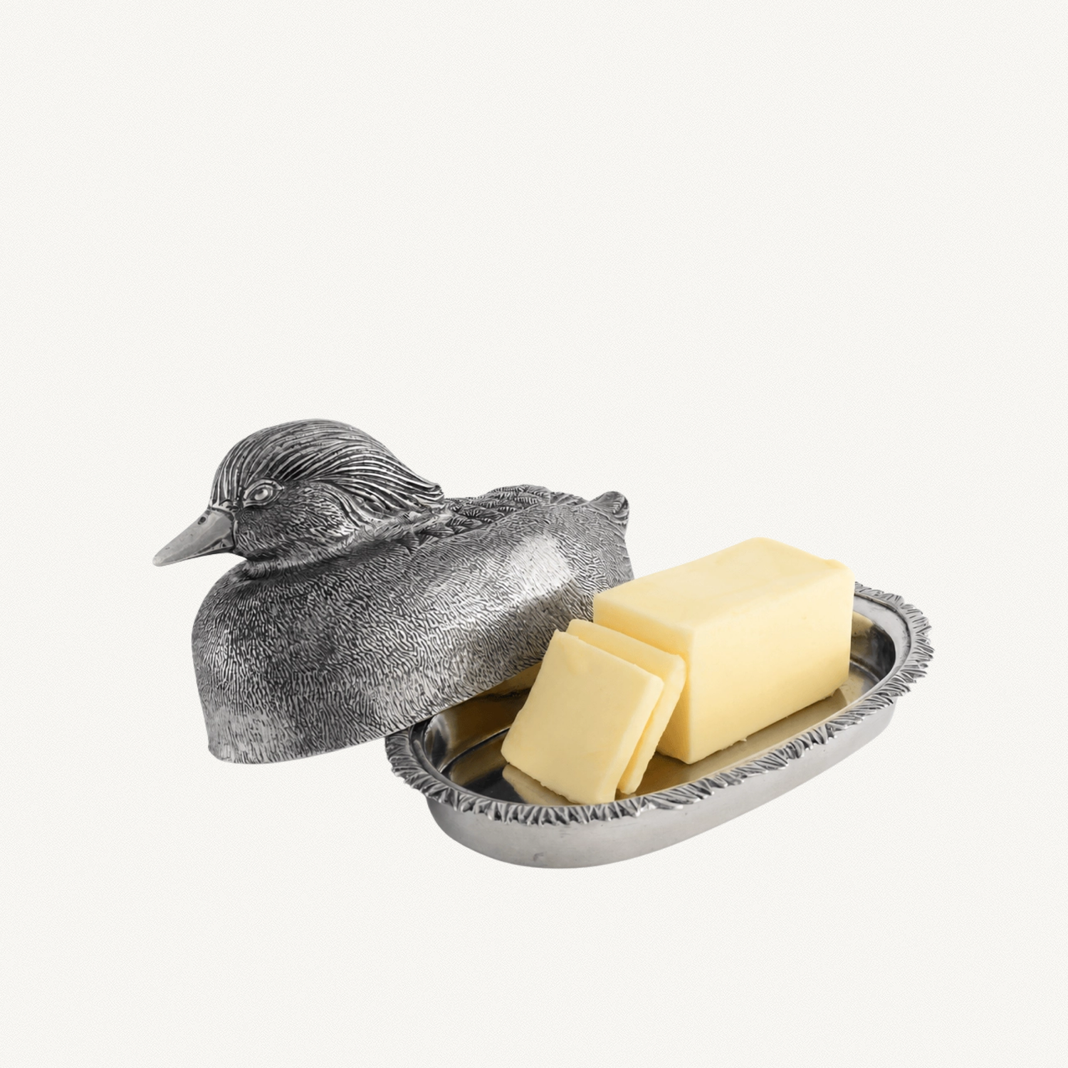Mallard Duck Butter Dish