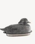 Mallard Duck Butter Dish