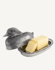 Mallard Duck Butter Dish