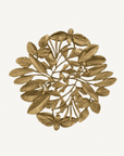 Antique Brass Herb Trivet - Annie & Flora
