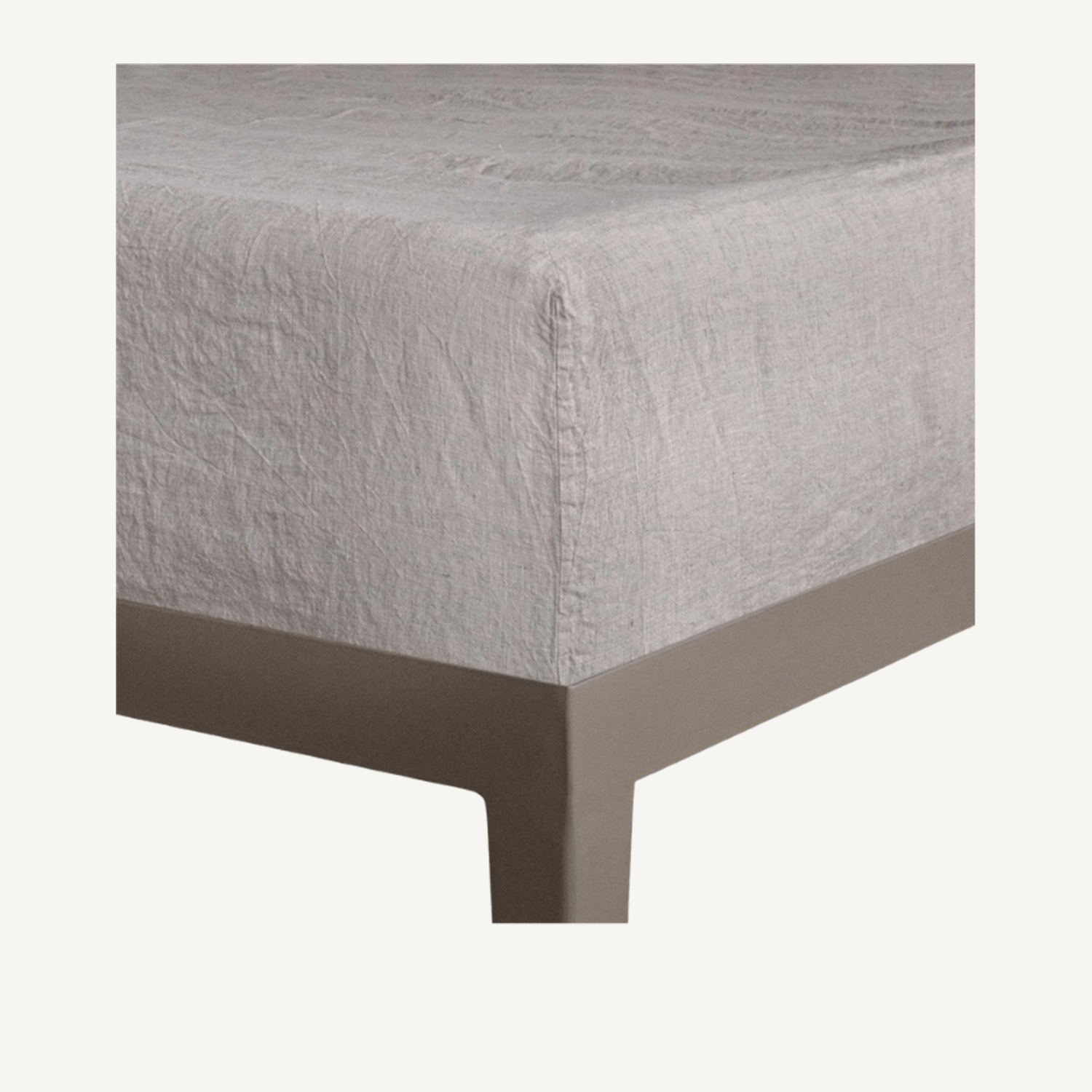 Basix Linen Fitted Sheet - Annie &amp; Flora