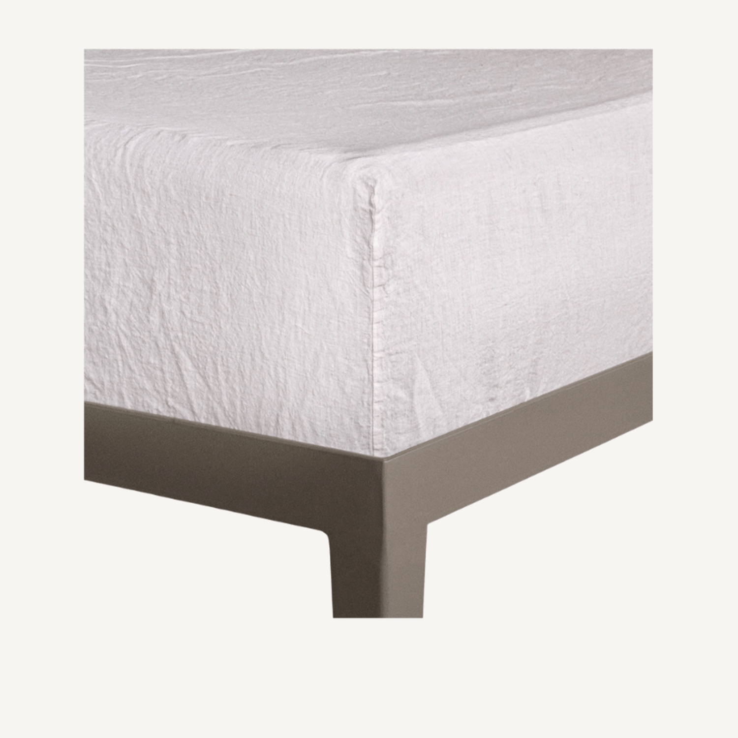 Basix Linen Fitted Sheet - Annie &amp; Flora