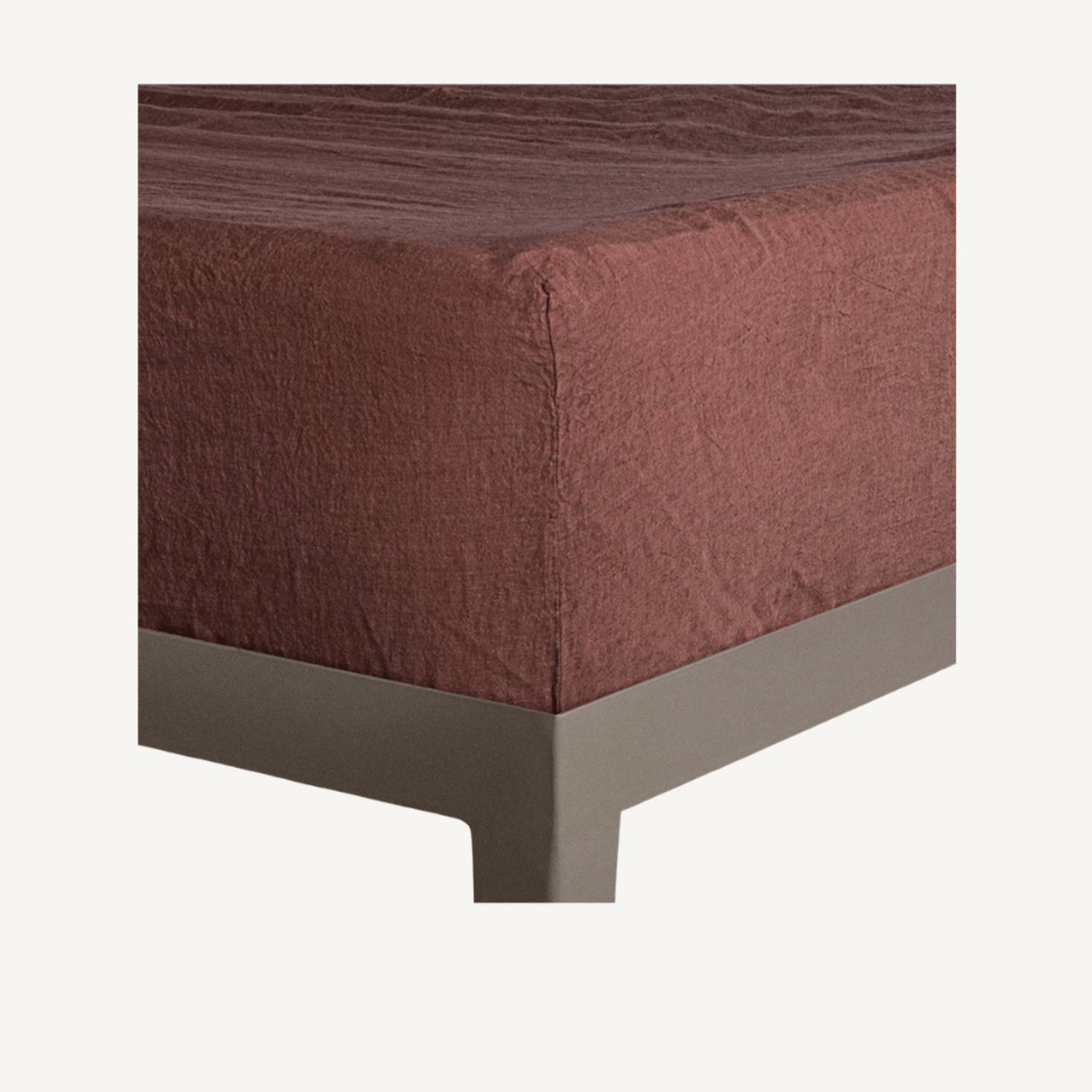 Basix Linen Fitted Sheet - Annie &amp; Flora