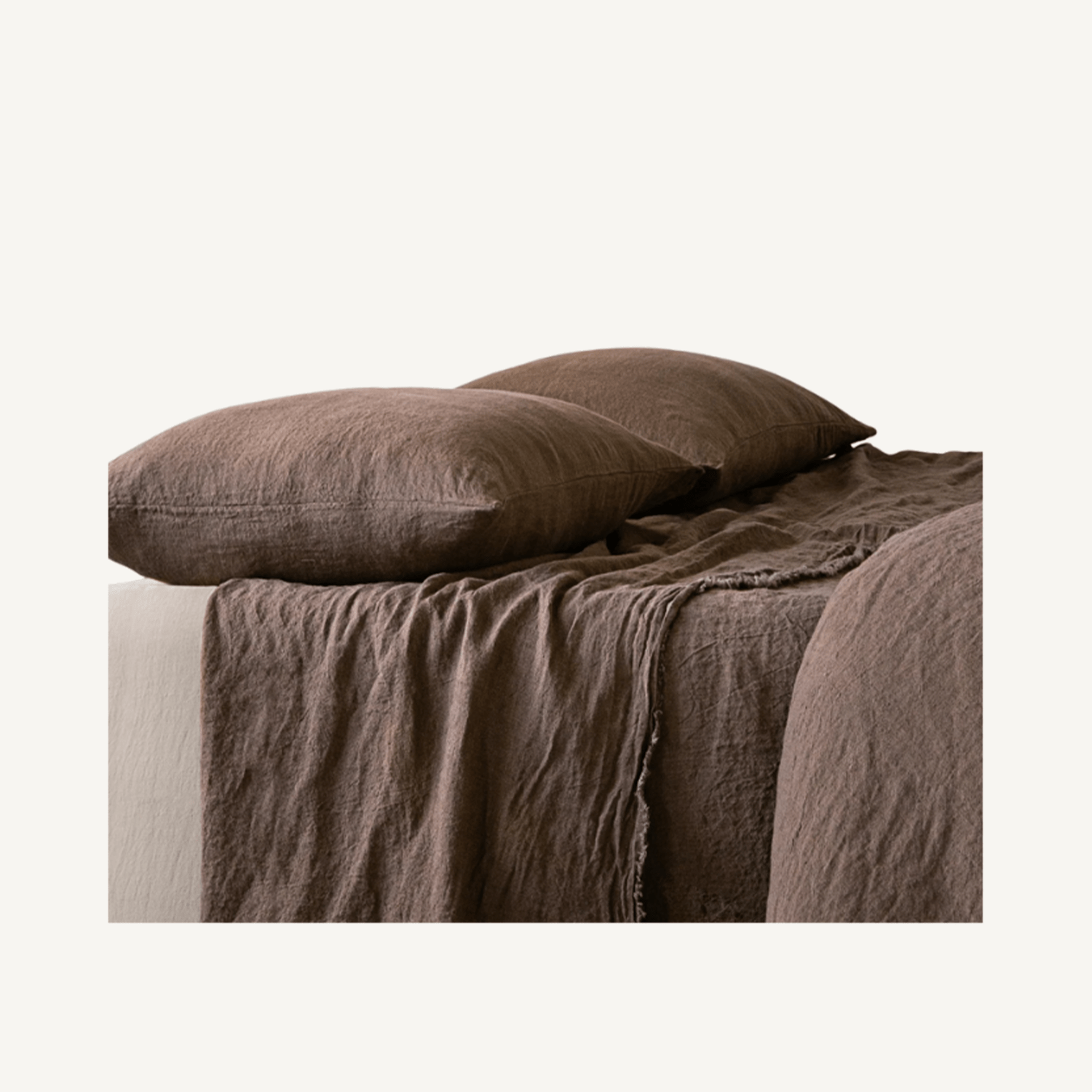 Basix Linen Pillowcase - Annie &amp; Flora