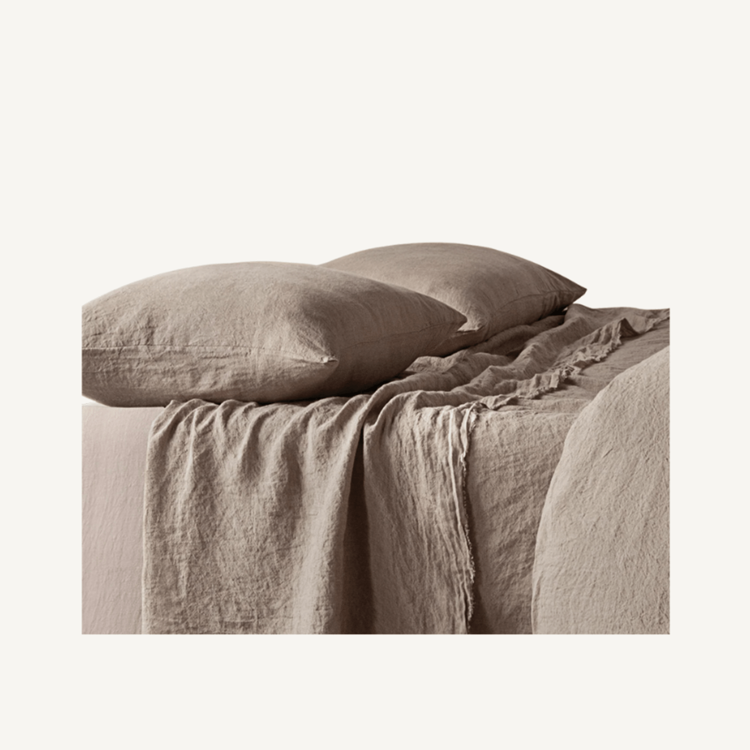 Basix Linen Pillowcase - Annie &amp; Flora
