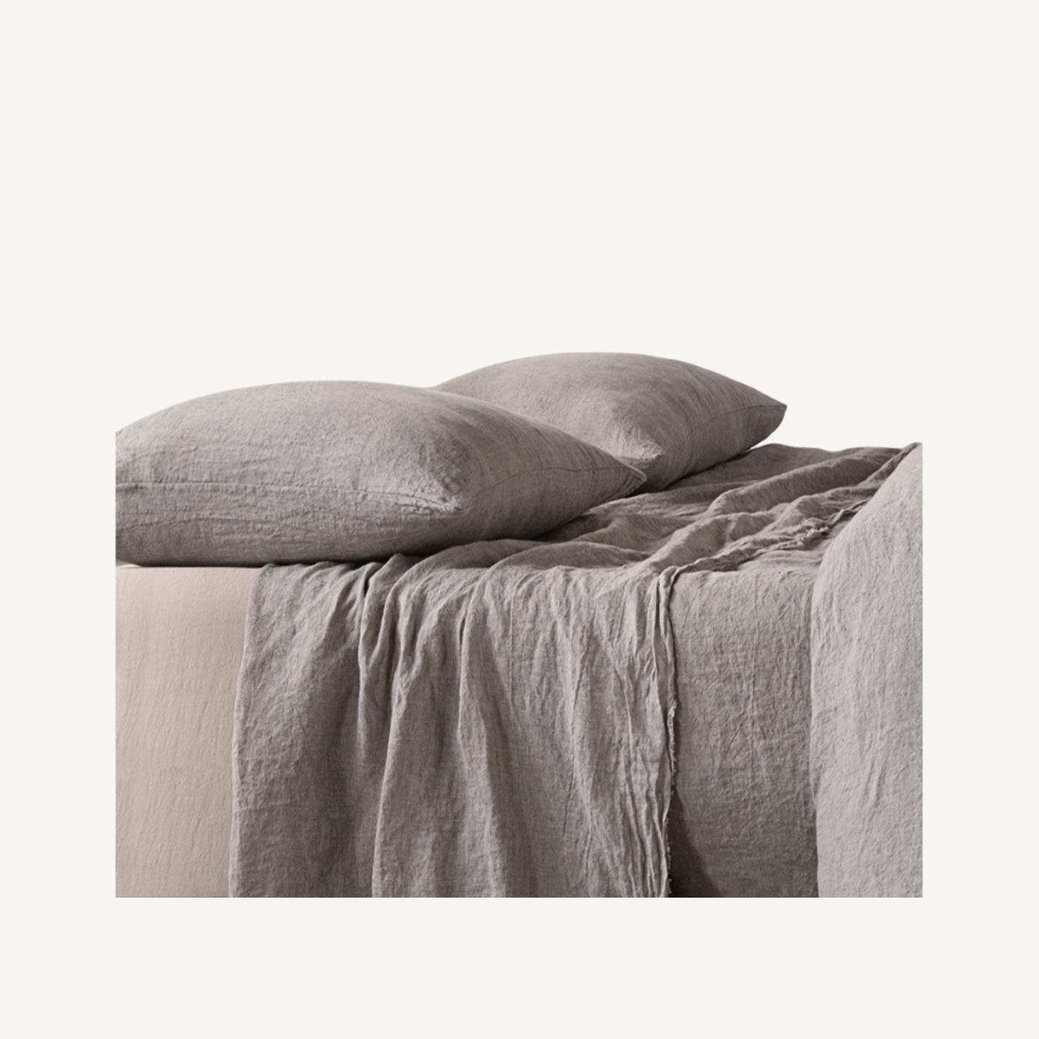 Basix Linen Pillowcase - Annie &amp; Flora