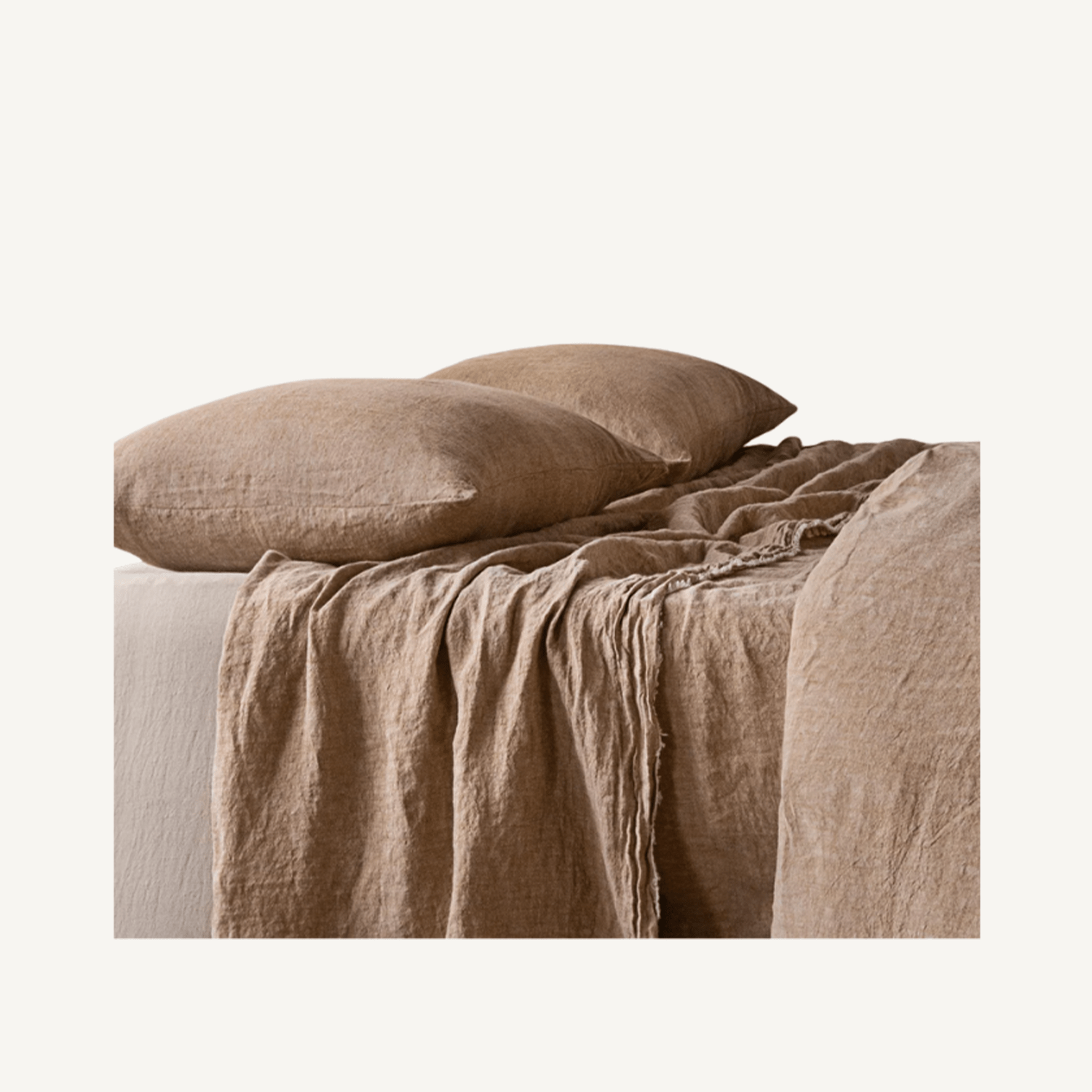 Basix Linen Pillowcase - Annie &amp; Flora