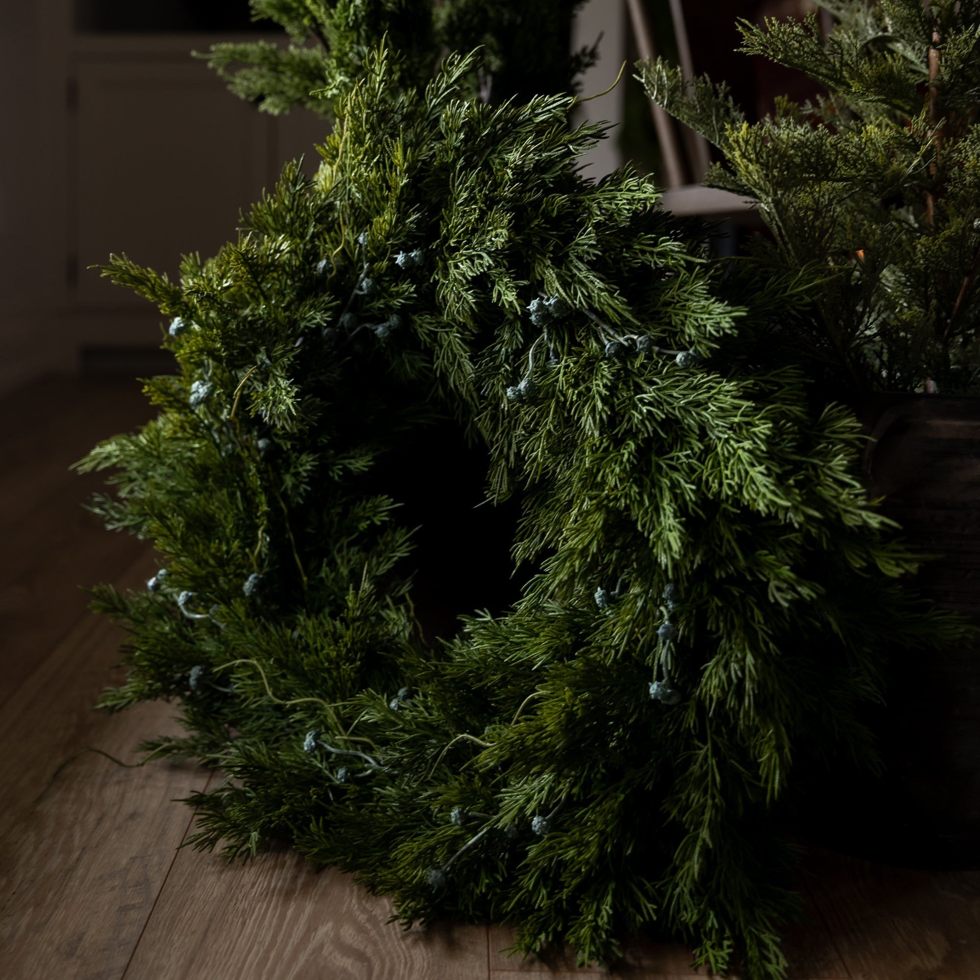 Blueberry & Juniper Wreath - Annie & Flora