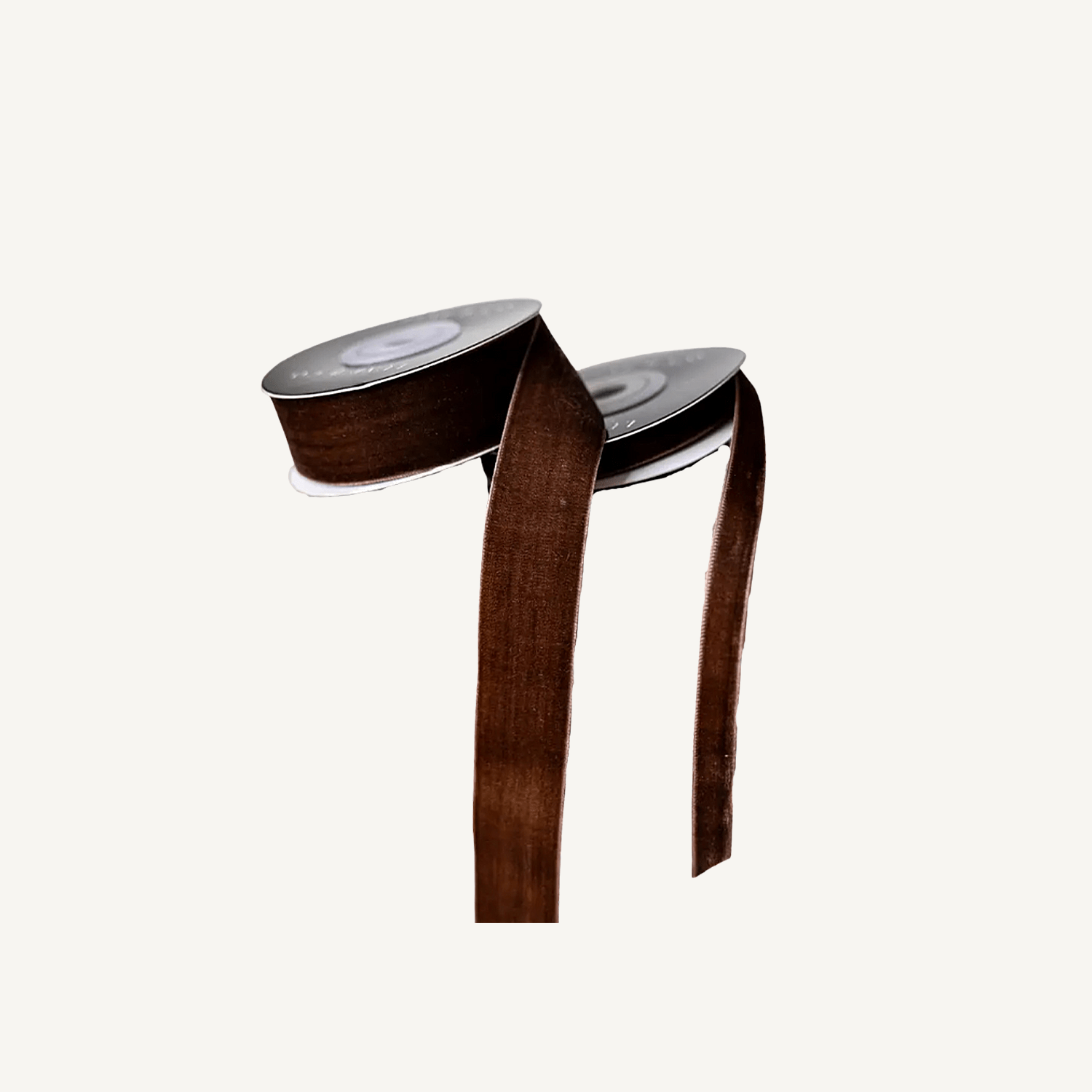 Brown Velvet Ribbon - Annie & Flora