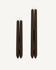 Chestnut Beeswax Tapered Candles - Annie & Flora