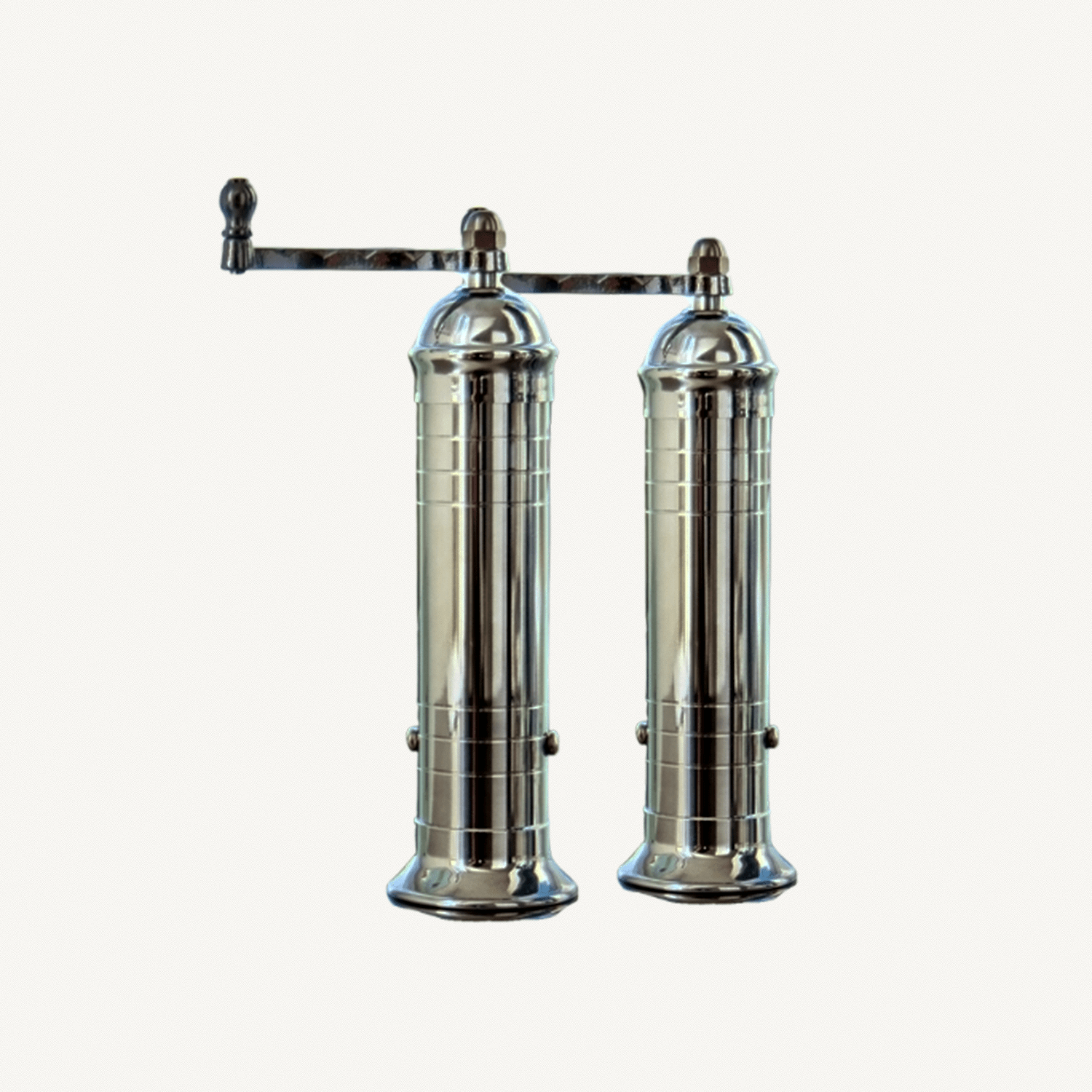 Chrome Salt & Pepper Mills - Annie & Flora