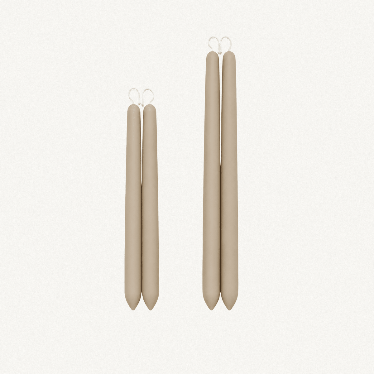 Clay Beeswax Tapered Candles - Annie & Flora