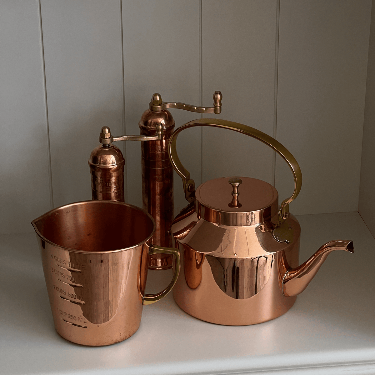 Copper Liquid Measuring Cups – Annie & Flora