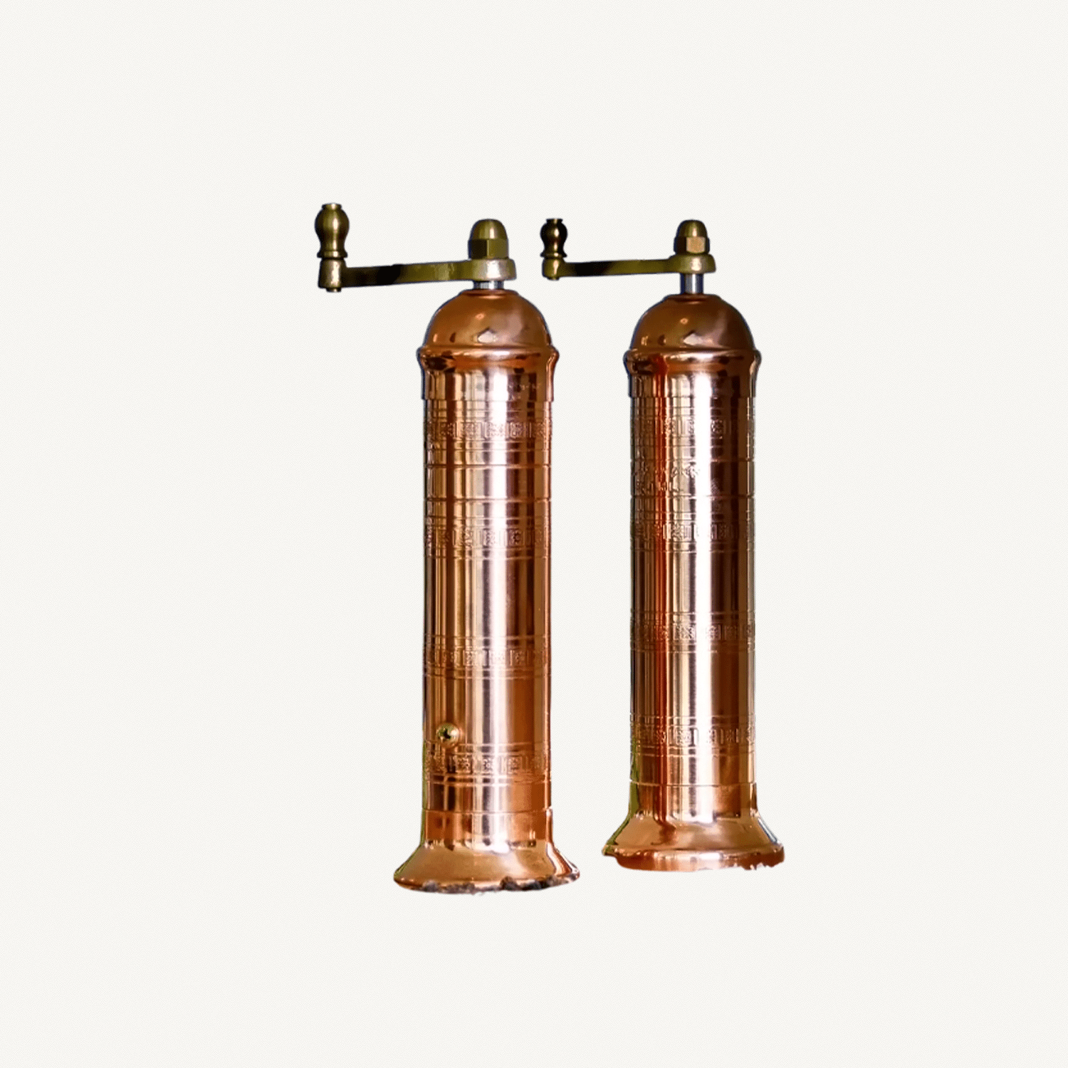 Copper Salt & Pepper Mills - Annie & Flora