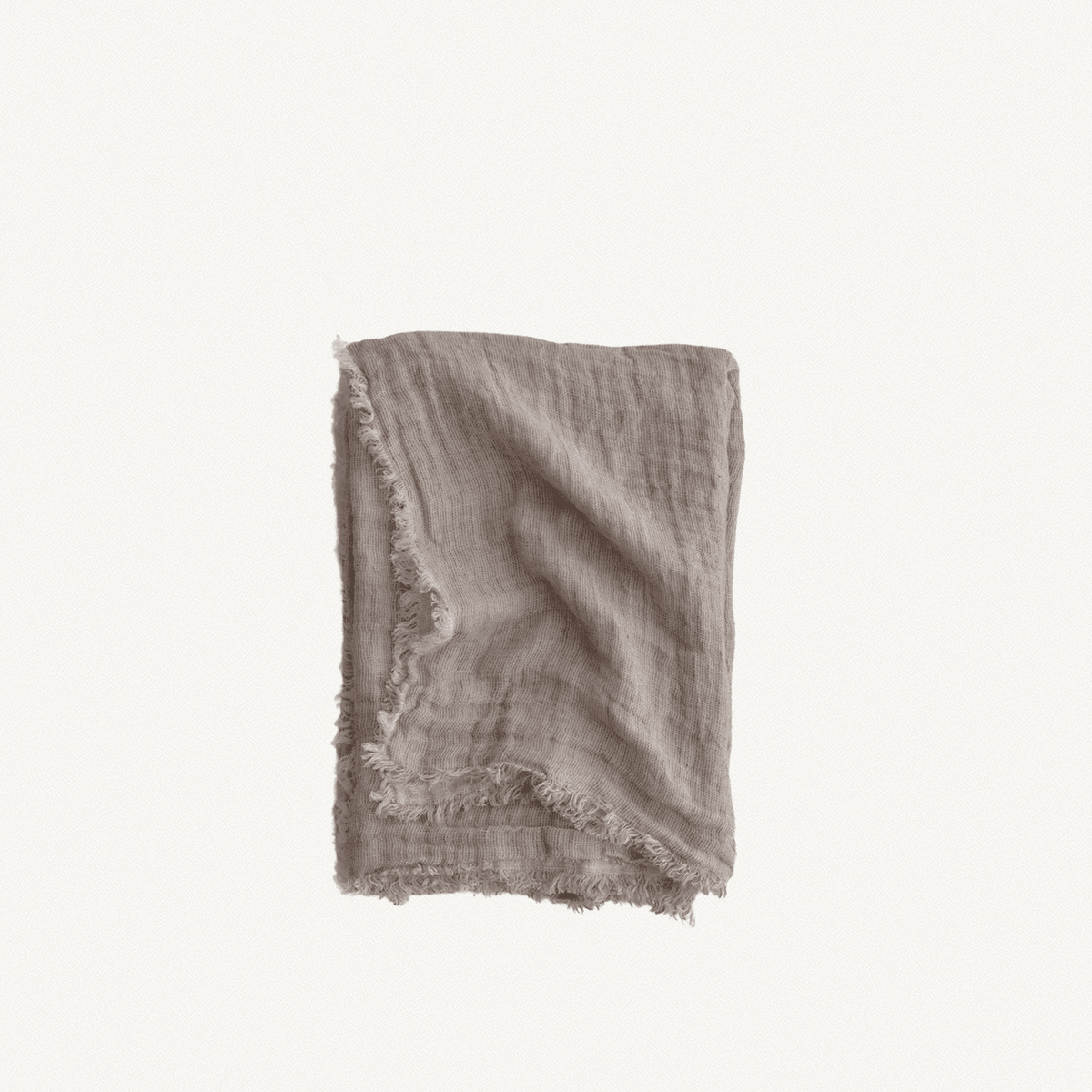 Crush Double Linen Throw - Annie & Flora