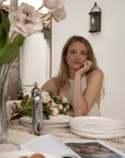 Double Line Dinner Plate - Annie & Flora