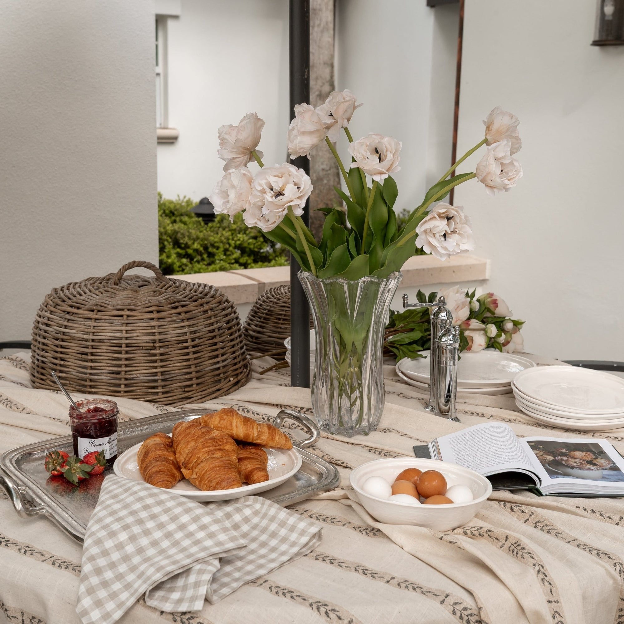 Double Line Oval Platter - Annie & Flora