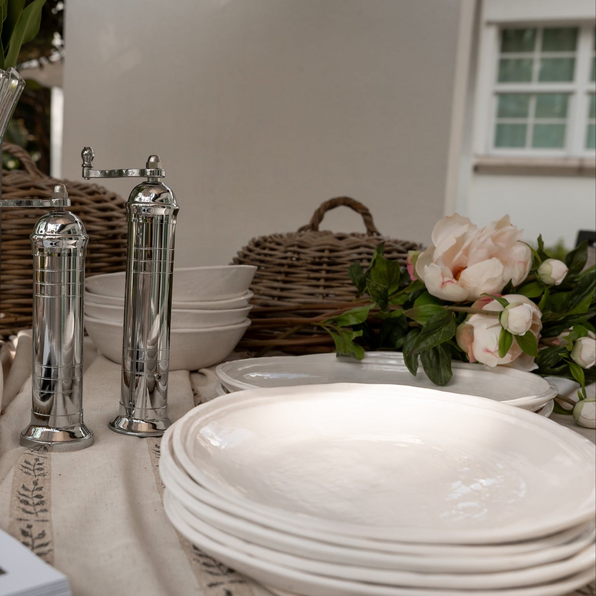 Double Line Salad Plate - Annie & Flora