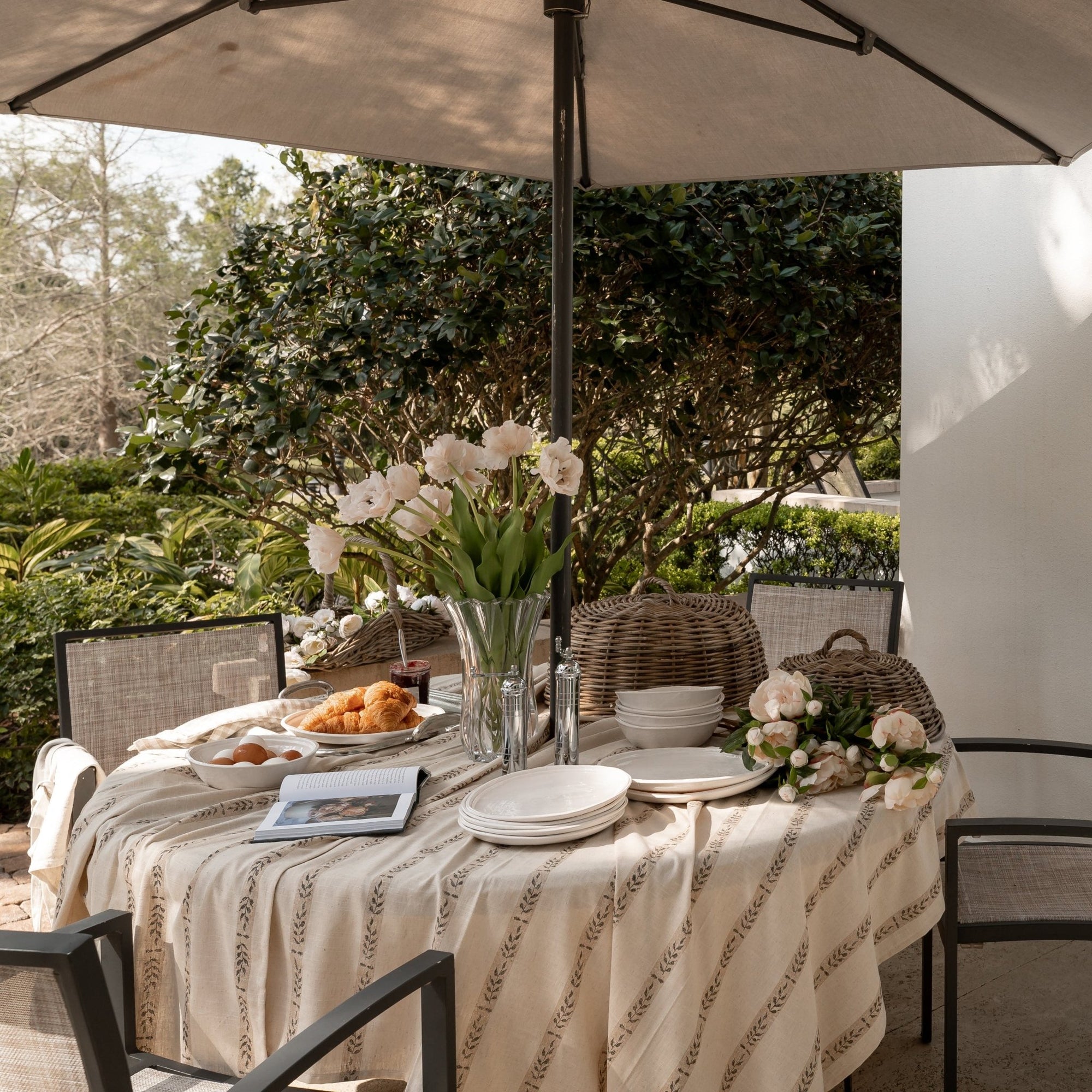 Double Line Salad Plate - Annie & Flora