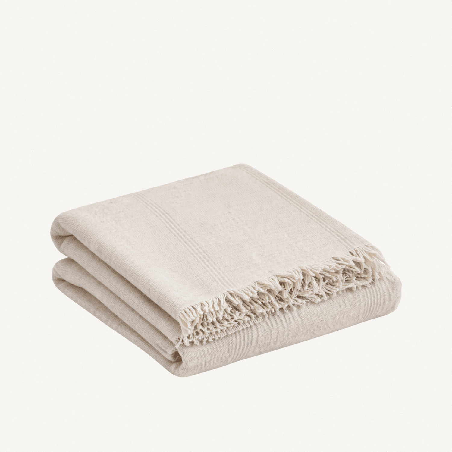 Ecru Bed Blanket - Annie & Flora