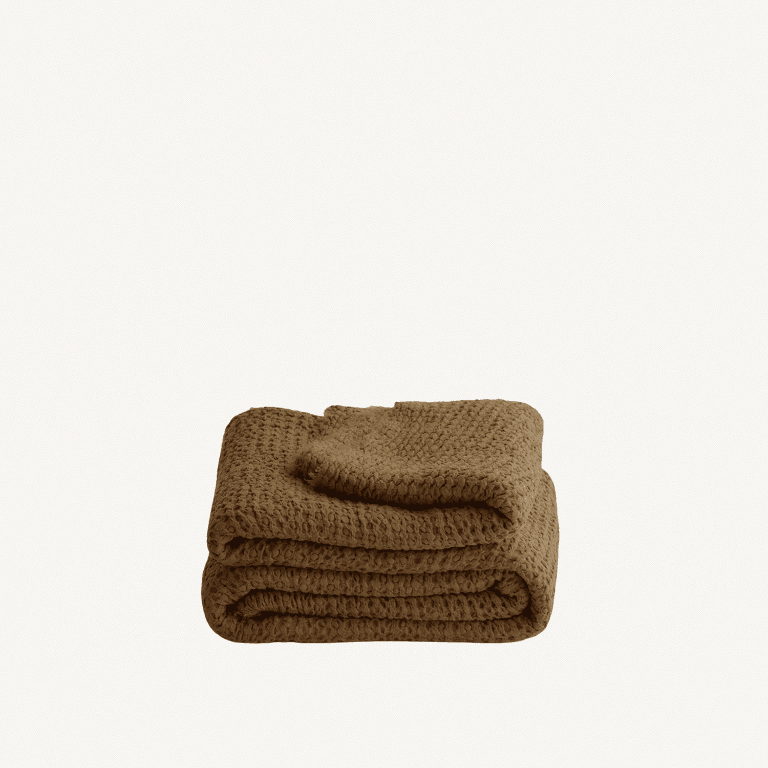Flocca Linen Blanket in Russo - Annie & Flora
