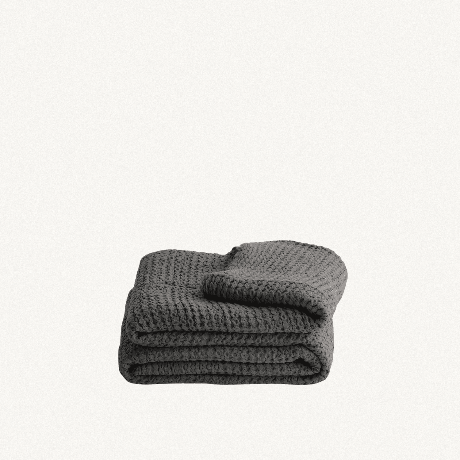 Flocca Linen Blanket in Tempest - Annie & Flora