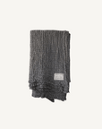 Flocca Linen Blanket in Tempest - Annie & Flora