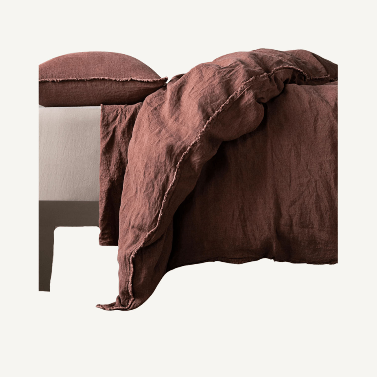 Flocca Linen Duvet Cover - Annie &amp; Flora