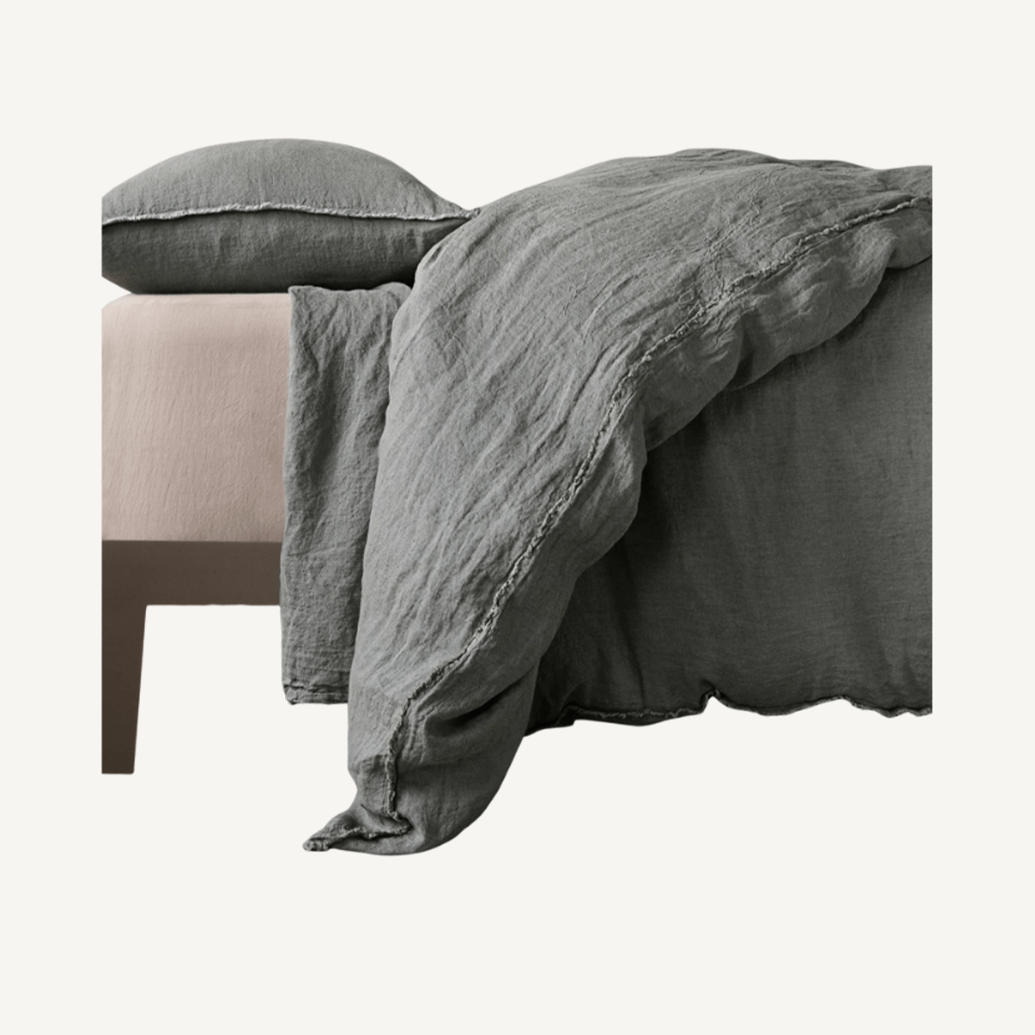 Flocca Linen Duvet Cover - Annie &amp; Flora