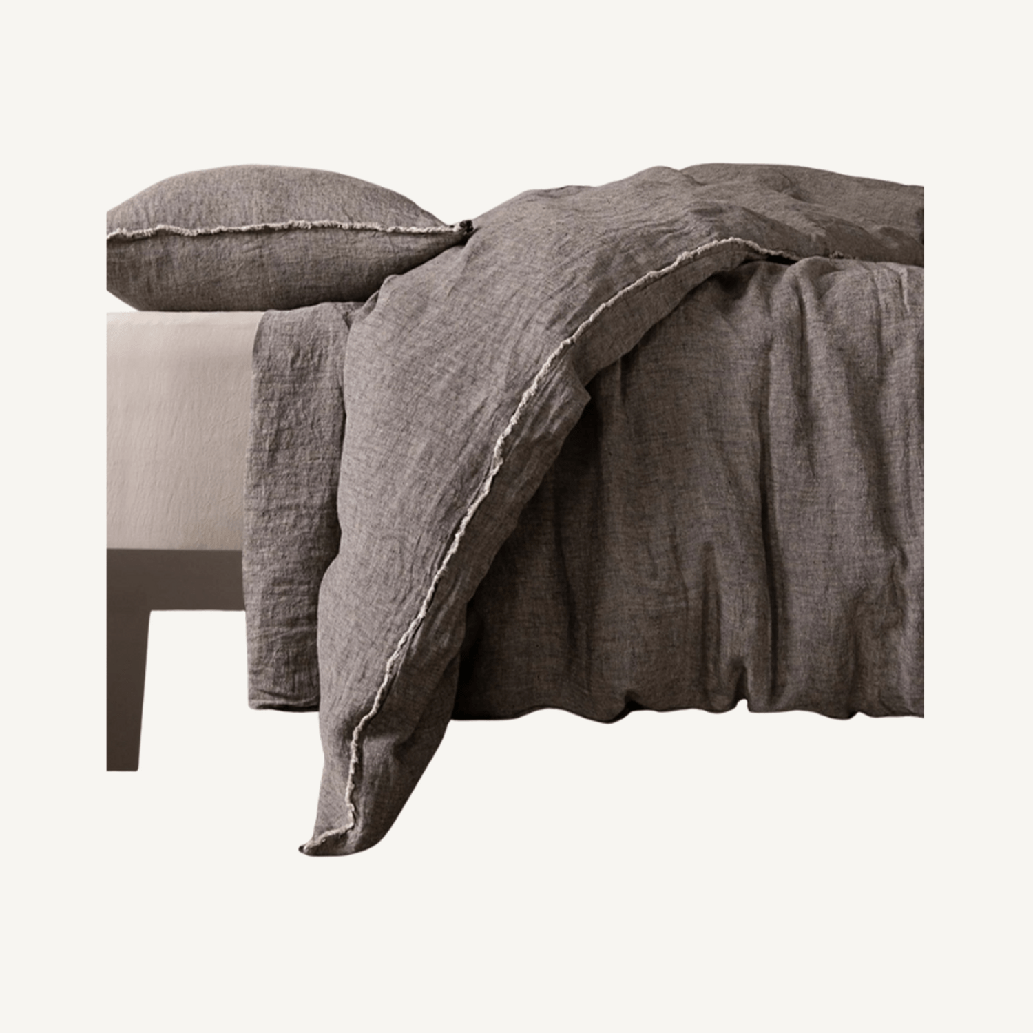 Flocca Linen Duvet Cover - Annie &amp; Flora