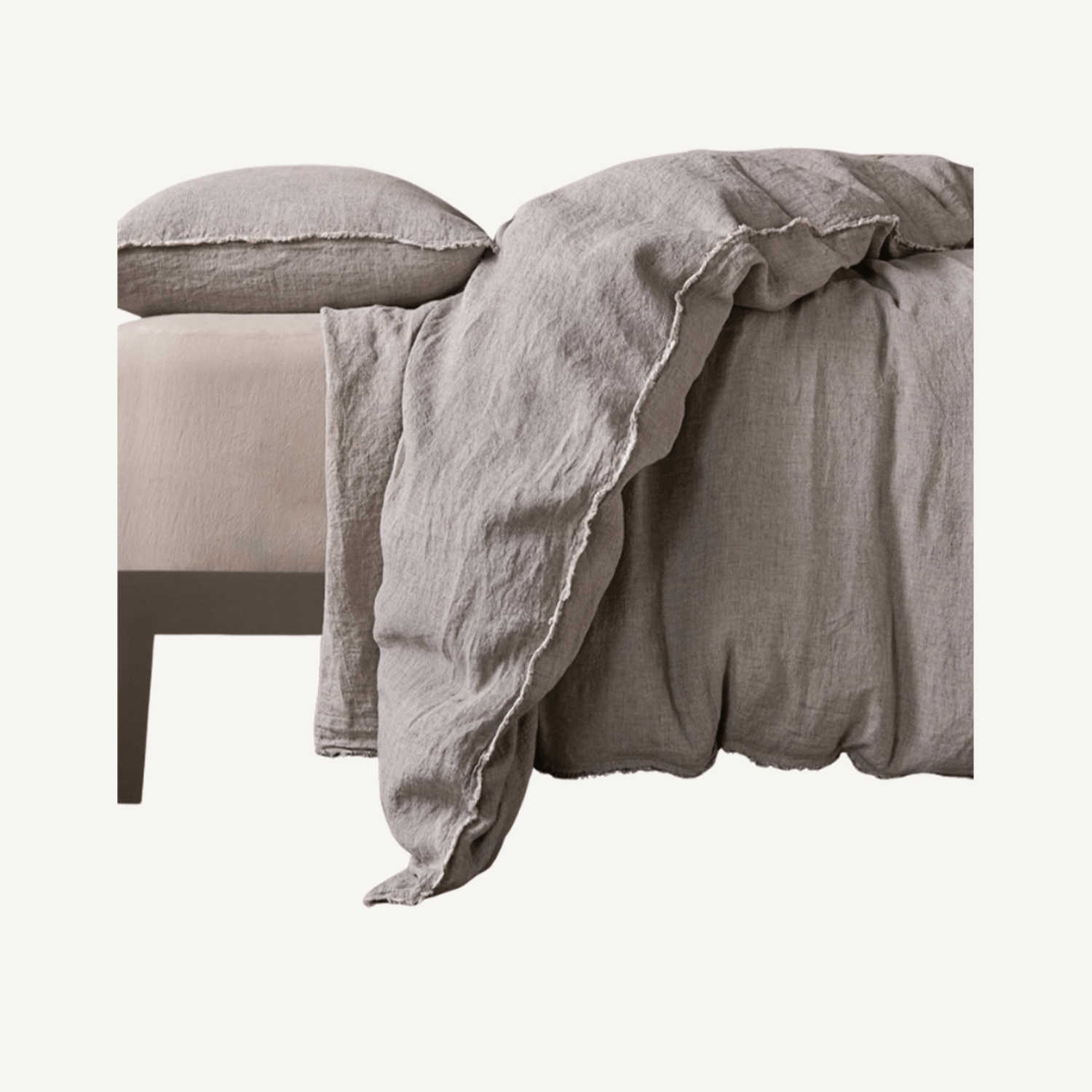 Flocca Linen Duvet Cover - Annie &amp; Flora